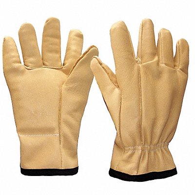 Leather Gloves Tan L PR MPN:BG650L