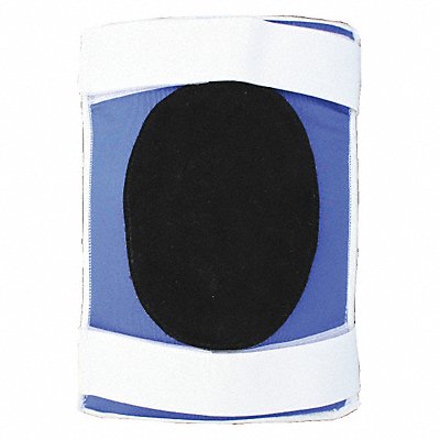 Knee Pads Black/Blue/White Suede Leather MPN:ER802