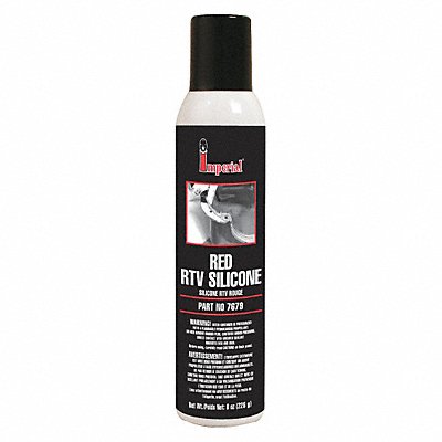 RTV Silicone Sealant 8 oz Red PK6 MPN:40JM26