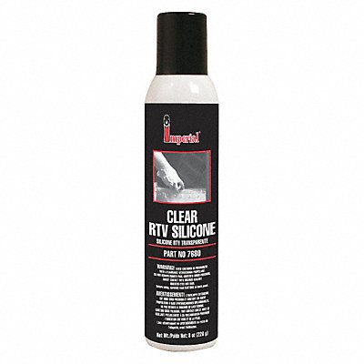 RTV Silicone Sealant 8 oz Clear PK6 MPN:40JM27