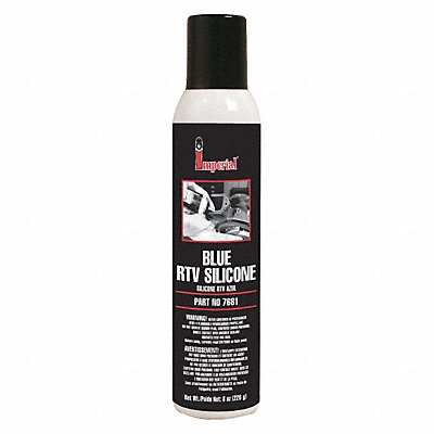 RTV Silicone Sealant 8 oz Blue PK6 MPN:40JM28