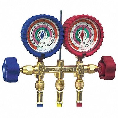 Mechanical Manifold Gauge Set 2-Valve MPN:496-C