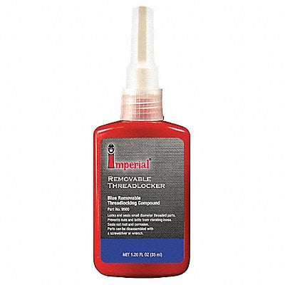 Threadlocker 35mL Blue Med Strength PK4 MPN:40JM29