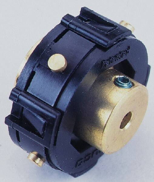 Flexible Zero Backlash Flexible Coupling: Acetal, 1