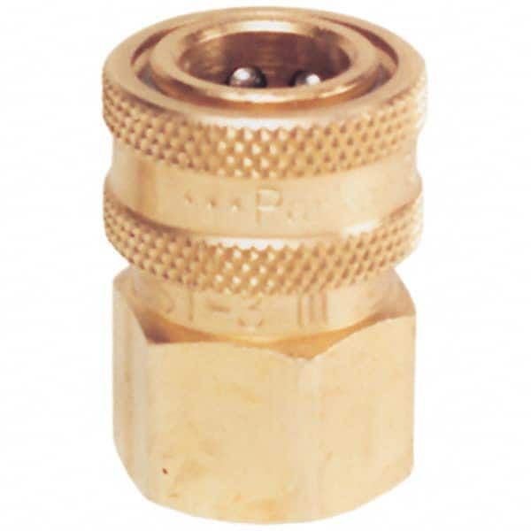 Pressure Washer Accessories, Accessory Type: Socket , Material: Brass , Maximum Pressure: 5500.0psi , Thread Type: Female  MPN:7214P