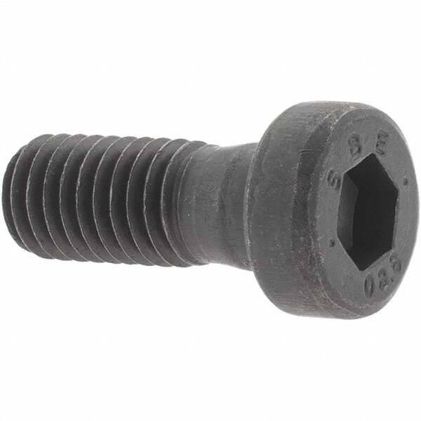 Low Head Socket Cap Screw: M8 x 1.25, 20 mm Length Under Head, Low Socket Cap Head, Hex Socket Drive, Alloy Steel, Black Oxide Finish MPN:6912 8X20