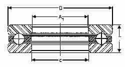 Thrust Bearing: 0.6875