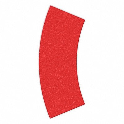 Floor Tape Red 2 1/2 inx6 in Arc PK25 MPN:LM140R