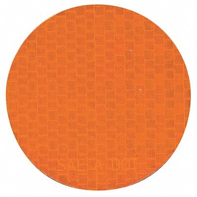 Floor Tape Orange 3 inx3 in Circle PK50 MPN:RR350AM