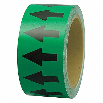 D4933 Arrow Tape Green 1in W 108ft Roll L MPN:PMA158