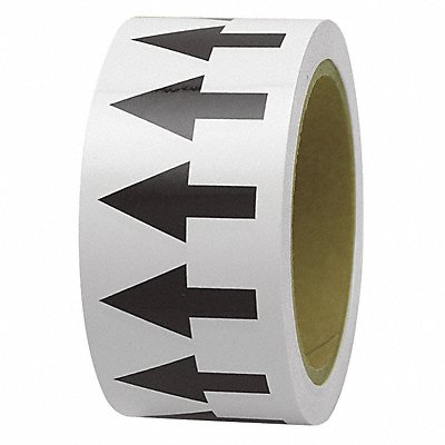 D4933 Arrow Tape White 1in W 108ft Roll L MPN:PMA159