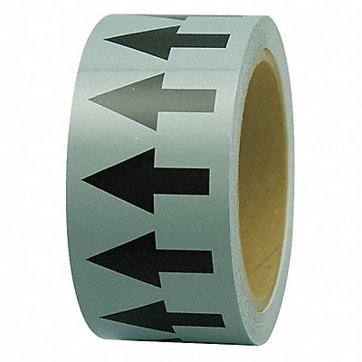 D4934 Arrow Tape Gray 2in W 108ft Roll L MPN:PMA257