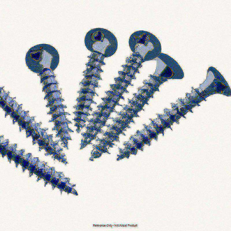 Wood Screw #8 x 1-1/2 L Flat PK100 MPN:A6481-1