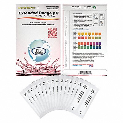 Test Strips pH 2-12 PK30 MPN:480104