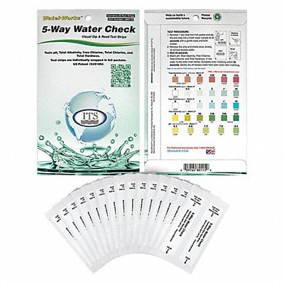 Test Strips 5 Kit Waterworks PK30 MPN:480115