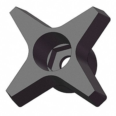 Hand Knob Through Hole MPN:GNH1-HEX4P4----