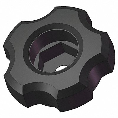 Hand Knob Through Hole MPN:GNH2-HEXF4-----