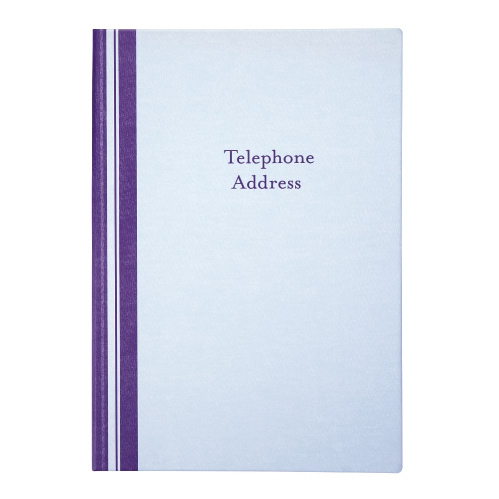 Office Depot Brand Fashion Ringbound Telephone/Address Book, 7 7/16in x 9 3/16 (Min Order Qty 5) MPN:N20107723