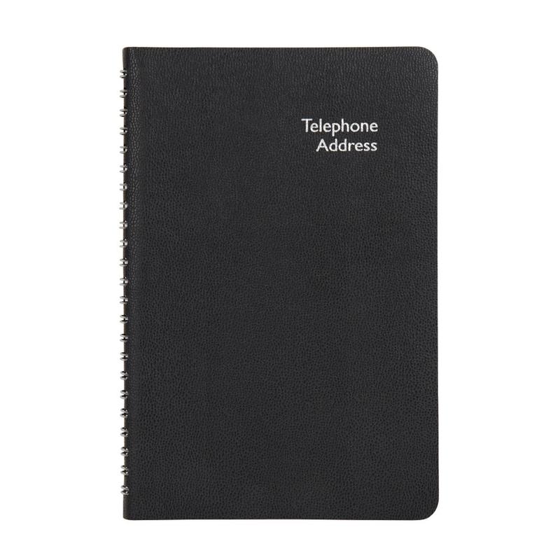 Office Depot Brand Large Print Pajco Telephone/Address Book, 3 3/8in x 8 3/8 (Min Order Qty 5) MPN:N20108340