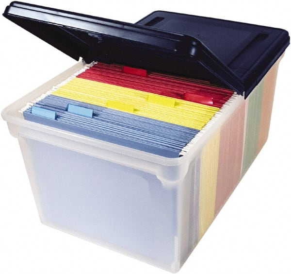 1 Compartment, 23-1/4 Inch Wide x 14-1/4 Inch Deep x 10-5/8 Inch High, Portable File Box MPN:AVT55797