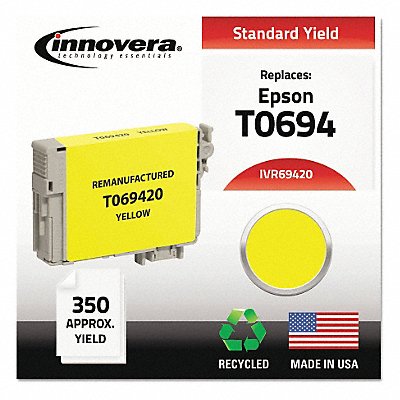 Ink Cartridge Yellow Epson Max Page 350 MPN:IVR69420