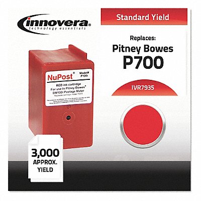 PM Ink Cartridge Red PtneyBows MaxPg3000 MPN:IVR7935