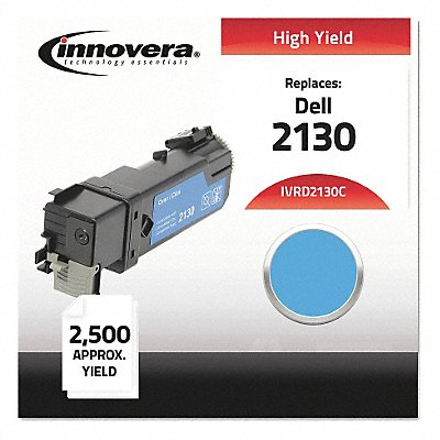 Toner Cartridge Cyan Dell Max Page 2500 MPN:IVRD2130C