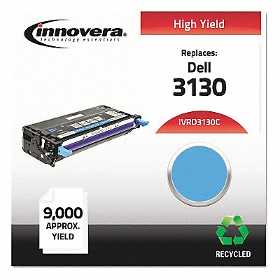 Toner Cartridge Cyan Dell Max Page 9000 MPN:IVRD3130C