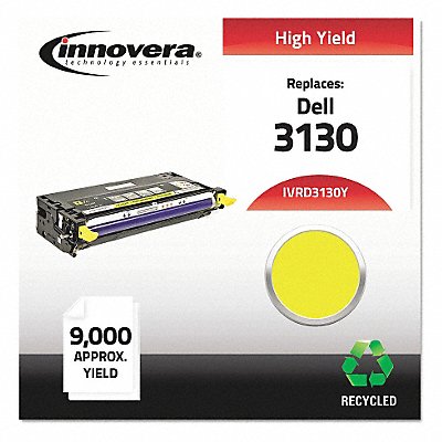 Toner Cartridge Yellow Dell MaxPage 9000 MPN:IVRD3130Y