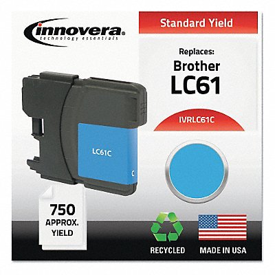 Ink Cartridge Cyan Brother Max Page 325 MPN:IVRLC61C