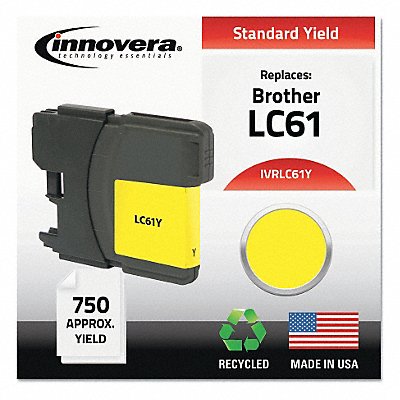 Ink Cartridge Yellow Brother MaxPage 325 MPN:IVRLC61Y