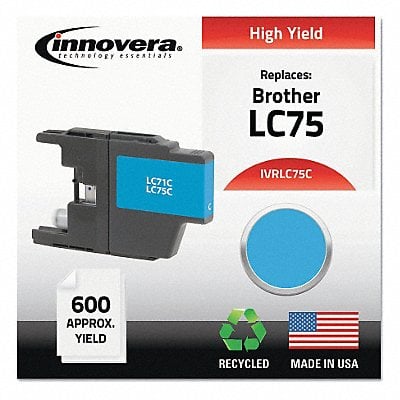 Ink Cartridge Cyan Brother MaxPage 6000 MPN:IVRLC75C