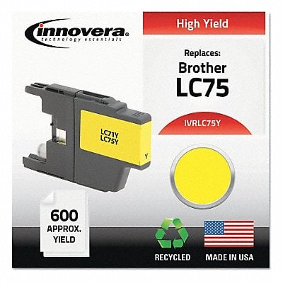 Ink Cartridge Yellow Brother MaxPge 6000 MPN:IVRLC75Y