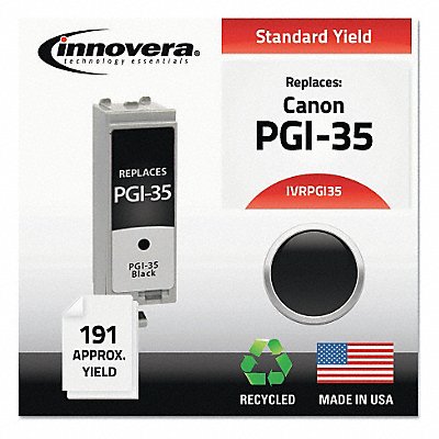 Ink Cartridge Black Canon Max Page 191 MPN:IVRPGI35