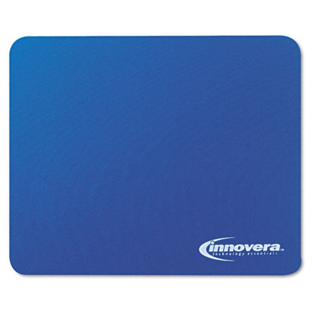Innovera Standard Mouse Pad - 0.25in x 9.25in x 7.75in - Blue (Min Order Qty 16) MPN:IVR52447