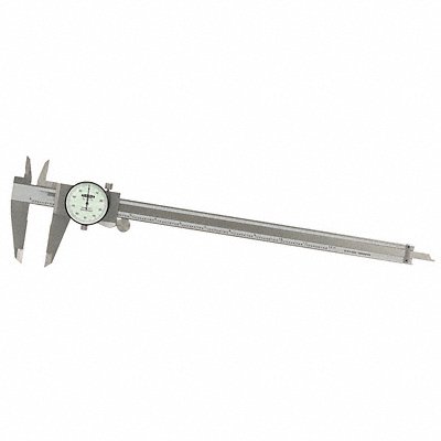 Dial Caliper White 0-12 Range 2 Jaw D MPN:1311-12