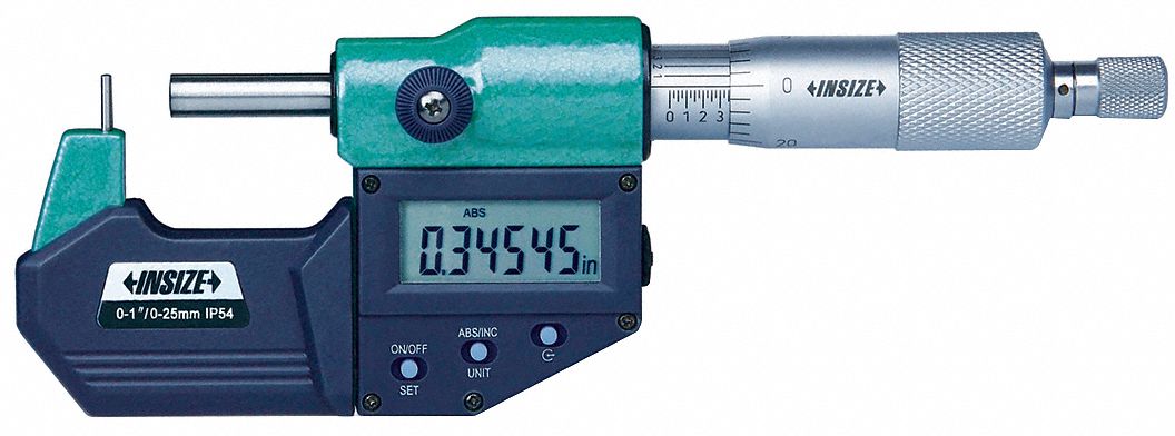 Electronic Outside Micrometer IP54 MPN:3561-25DE