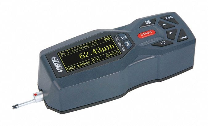 Surface Roughness Tester Analysis Graph MPN:ISR-C002