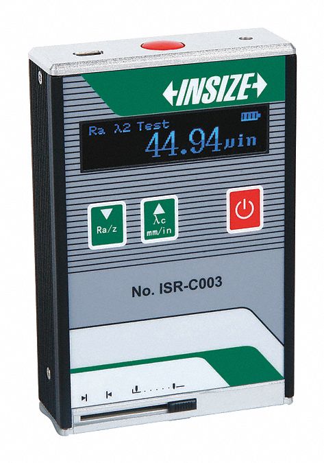 Surface Roughness Tester Analysis Graph MPN:ISR-C003