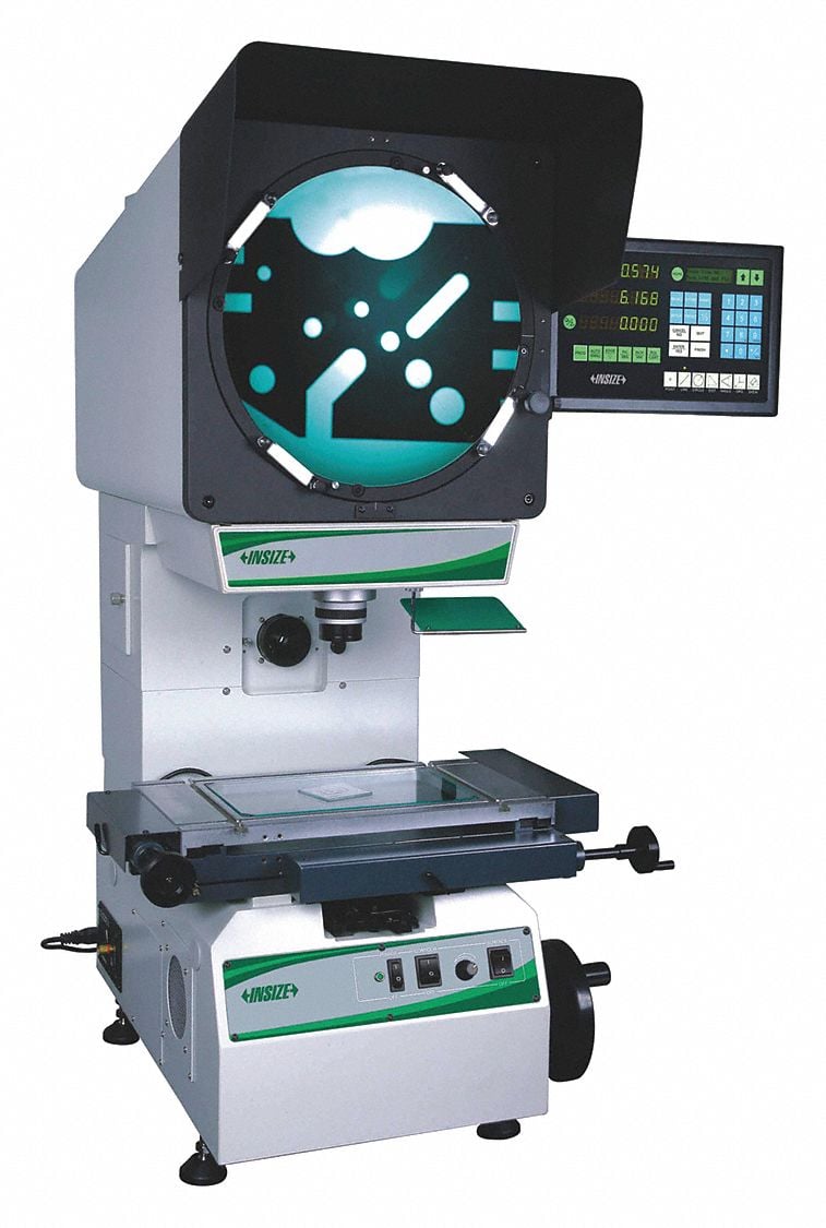 Vertical Optical Comparator Erect Image MPN:ISP-AZ3020