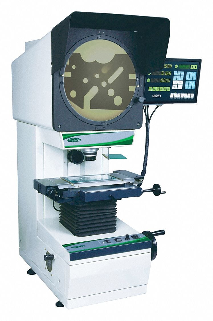 Vertical Optical Comparator Erect Image MPN:ISP-Z3015