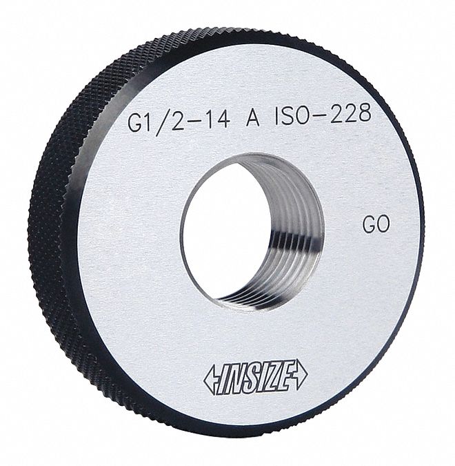 Pipe Thread Ring Gauge Dim Type Inch MPN:4635-1G11N