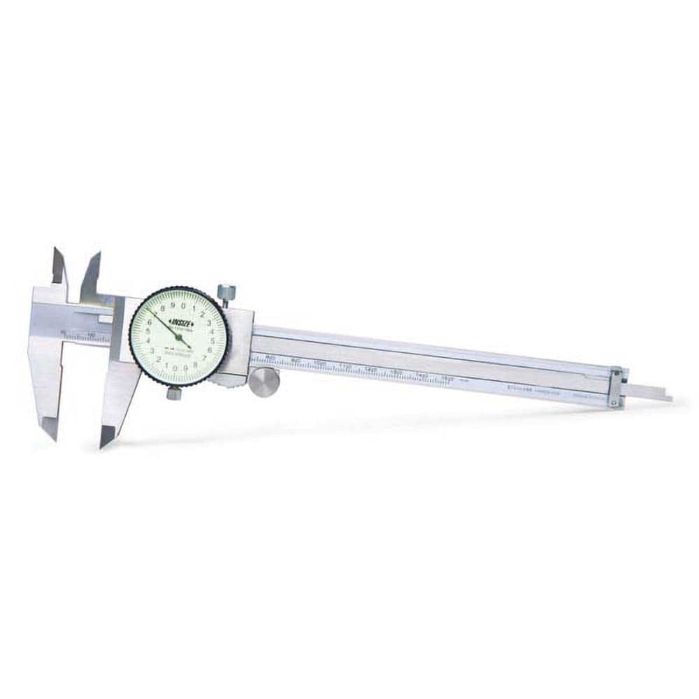 Dial Calipers, Accuracy (mm): +/-0.03 , Dial Face Color: White , Calibrated: Yes  MPN:1311-300A