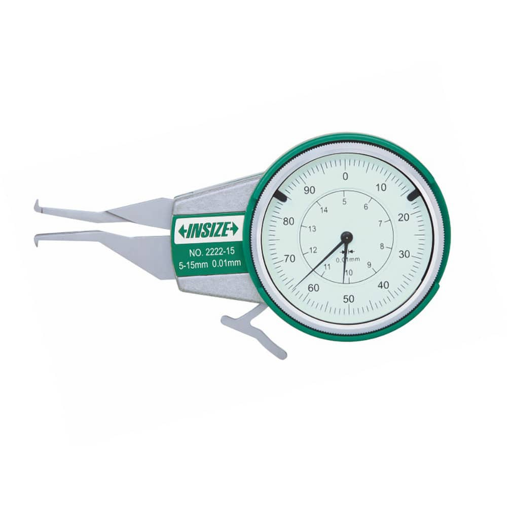 Dial Caliper: 0.2 to 0.6'' Range, 0.001'' Graduation MPN:2222-E06