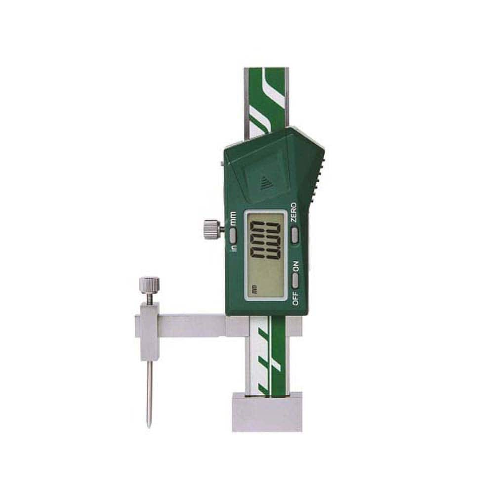 Electronic Depth Gages, Maximum Measurement (mm): 20.00, Resolution (Decimal Inch): 0.0005, Base Length (Inch): 1, Data Output: Yes, Calibrated: No MPN:1146-20A