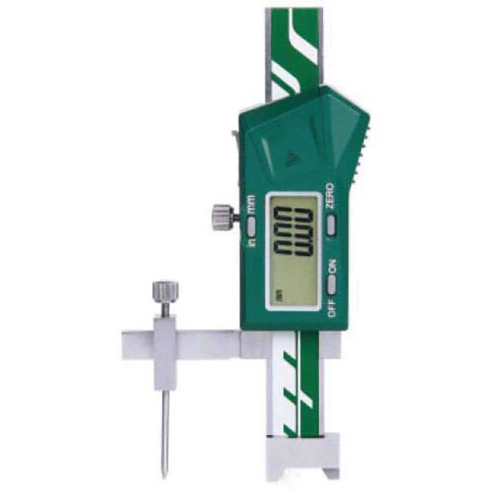 Electronic Depth Gages, Maximum Measurement (mm): 20.00, Resolution (Decimal Inch): 0.0005, Base Length (Inch): 1, Data Output: Yes, Calibrated: No MPN:1146-20B