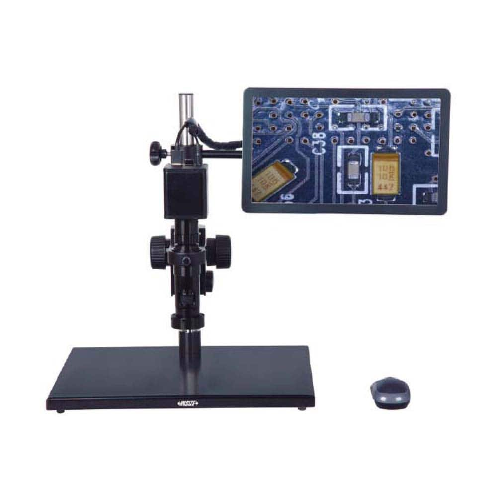 Microscopes, Microscope Type: Digital , Objective Lens Magnification: 0.75x to 5x , Working Distance (Decimal Inch): 3.0000 , Minimum Magnification: 20x  MPN:5303-AF103