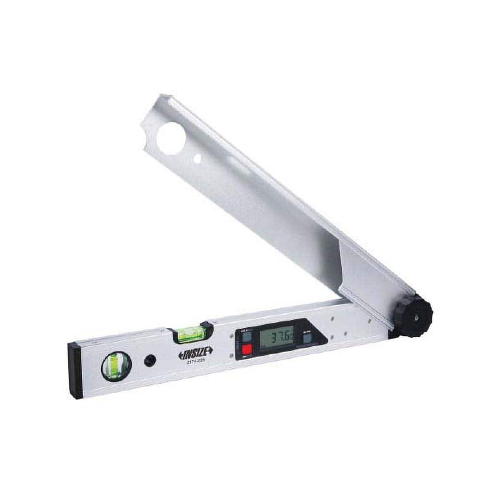 Digital & Dial Protractors, Style: Protractor , Measuring Range (Degrees): 225.00 , Blade Length (Inch): 18 , Magnetic Base: No , Resolution (Degrees): 0.0500  MPN:2174-225