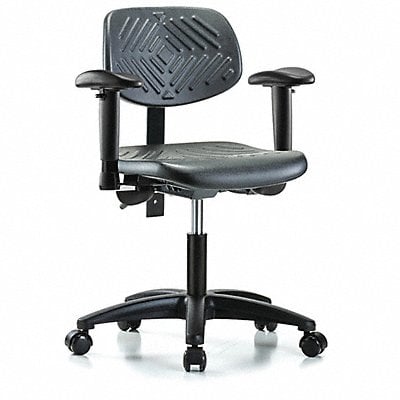 Cleanroom Task Chair 300 lb Cap. PU MPN:GRPDHCH-RG-RCA1