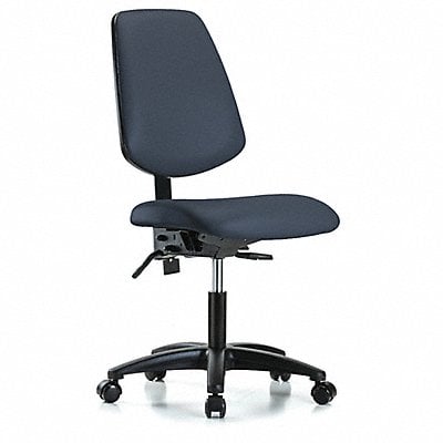 Cleanroom Task Chair 300 lb Cap. Vinyl MPN:GRVDHCH-MB-RG-RC-8582